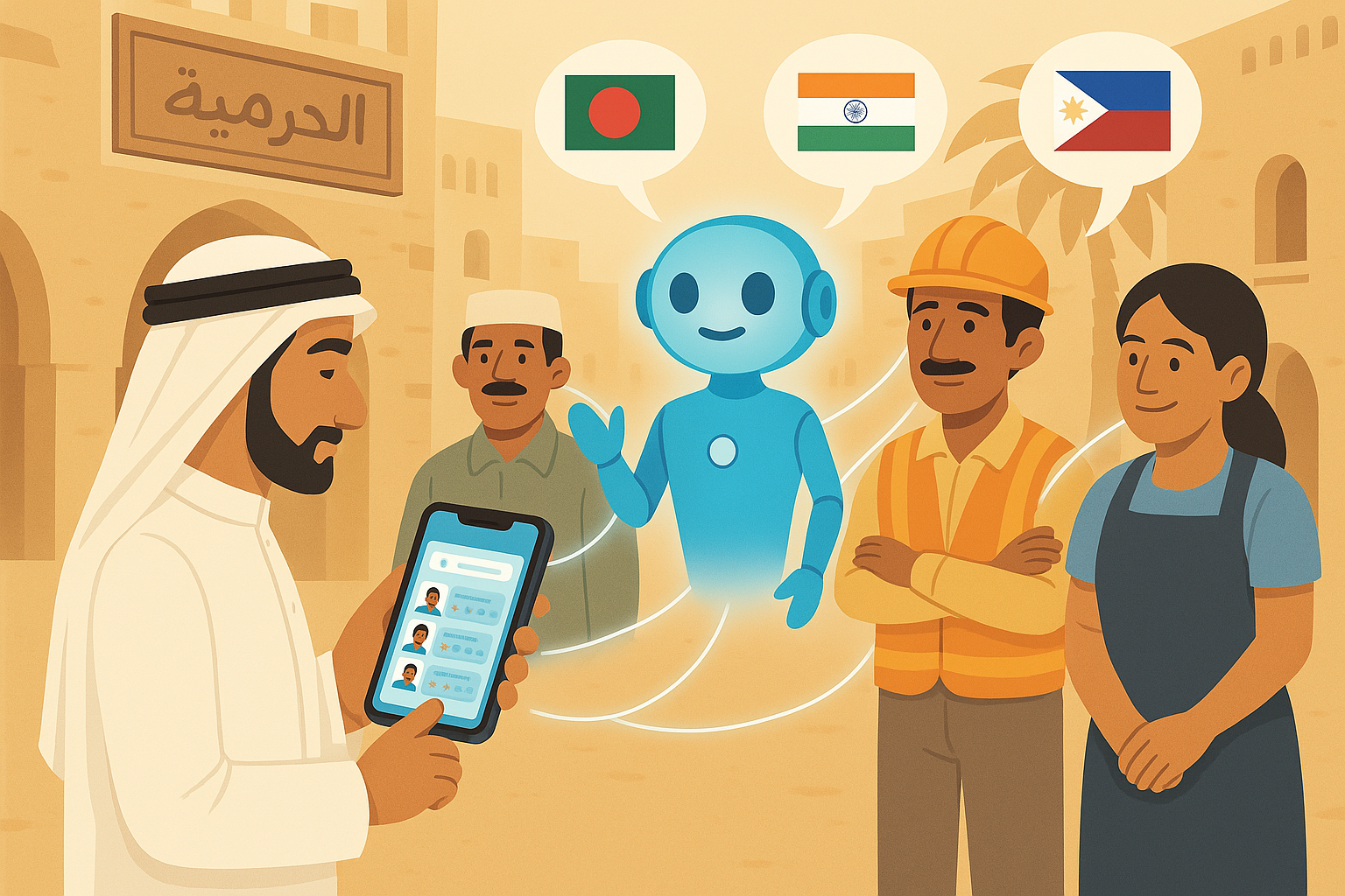 PANIZO AI Tele-Agent bridging language barriers